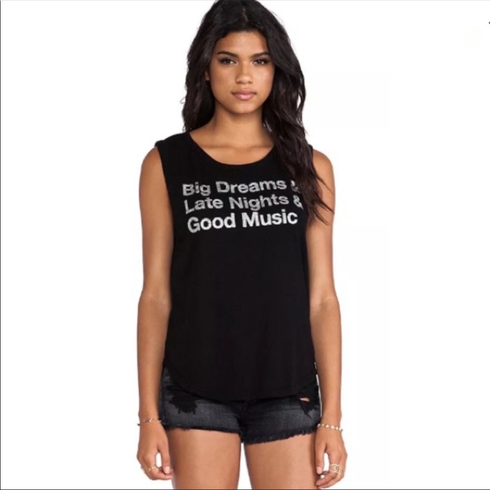 Chaser Dream Big Graphic Muscle Tee
